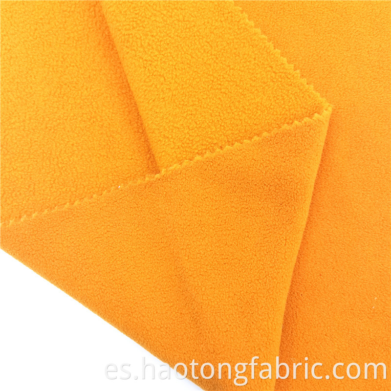 Polar Fleece Double Sided Flame Retardant Polyester Fabric